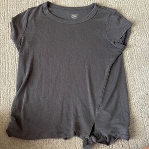 Athleta girls size XL grey t shirt!